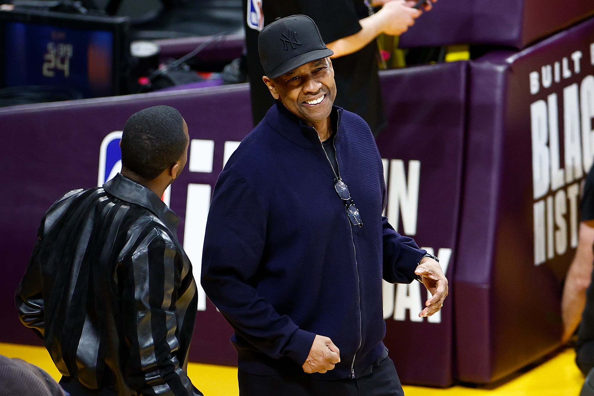 Denzel Washington JAY Z Rihanna and More Stars Celebrate