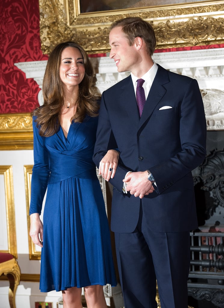 Princes Harry and William Engagement Photocall Pictures