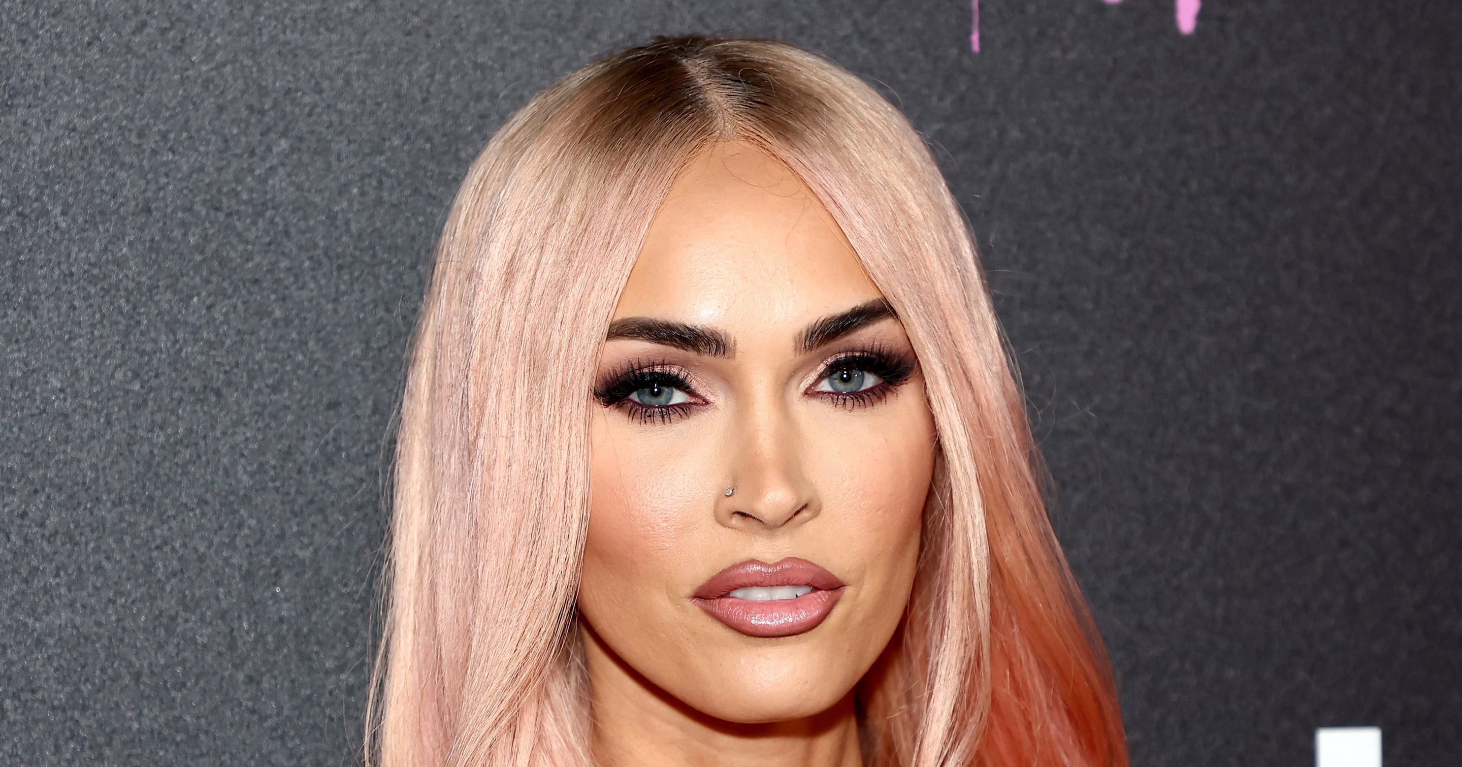 Megan Fox’s Pink Cherub Nails Are a Nod to Her New Baby