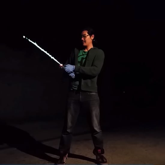 Real Burning Lightsaber