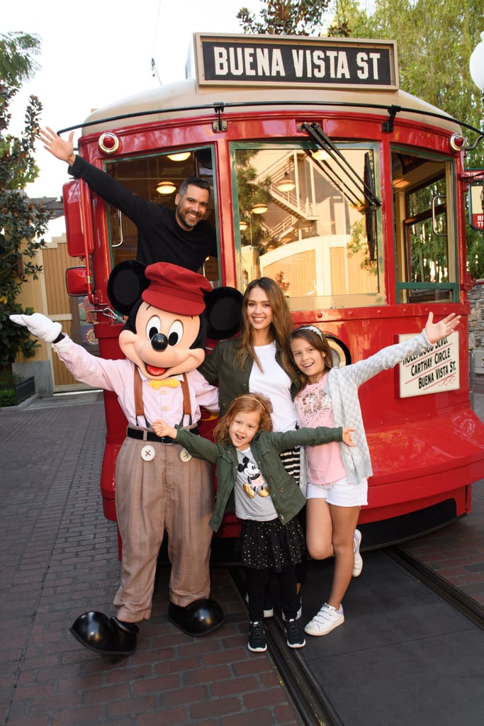 Jessica Alba and Her Family at Disney March 2017
