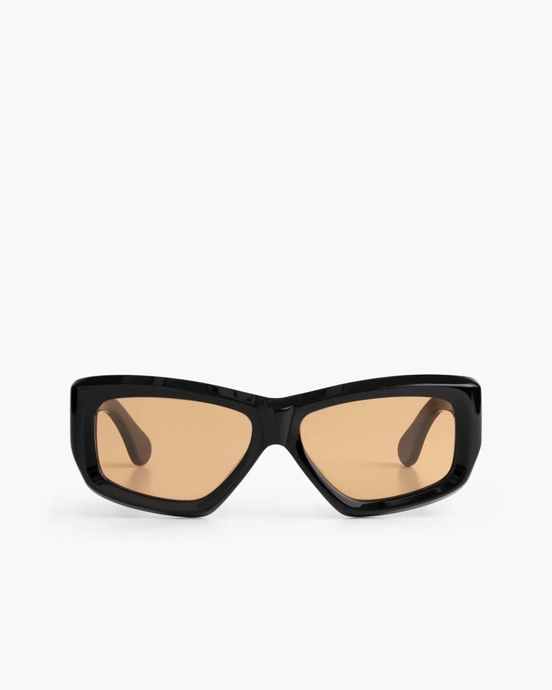 Port Tanger Kaswara Black Acetate Sunglasses