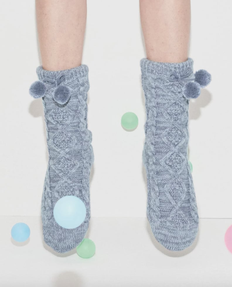 Socks For Their Stocking: UGG Pompom Fleece Lined Socks
