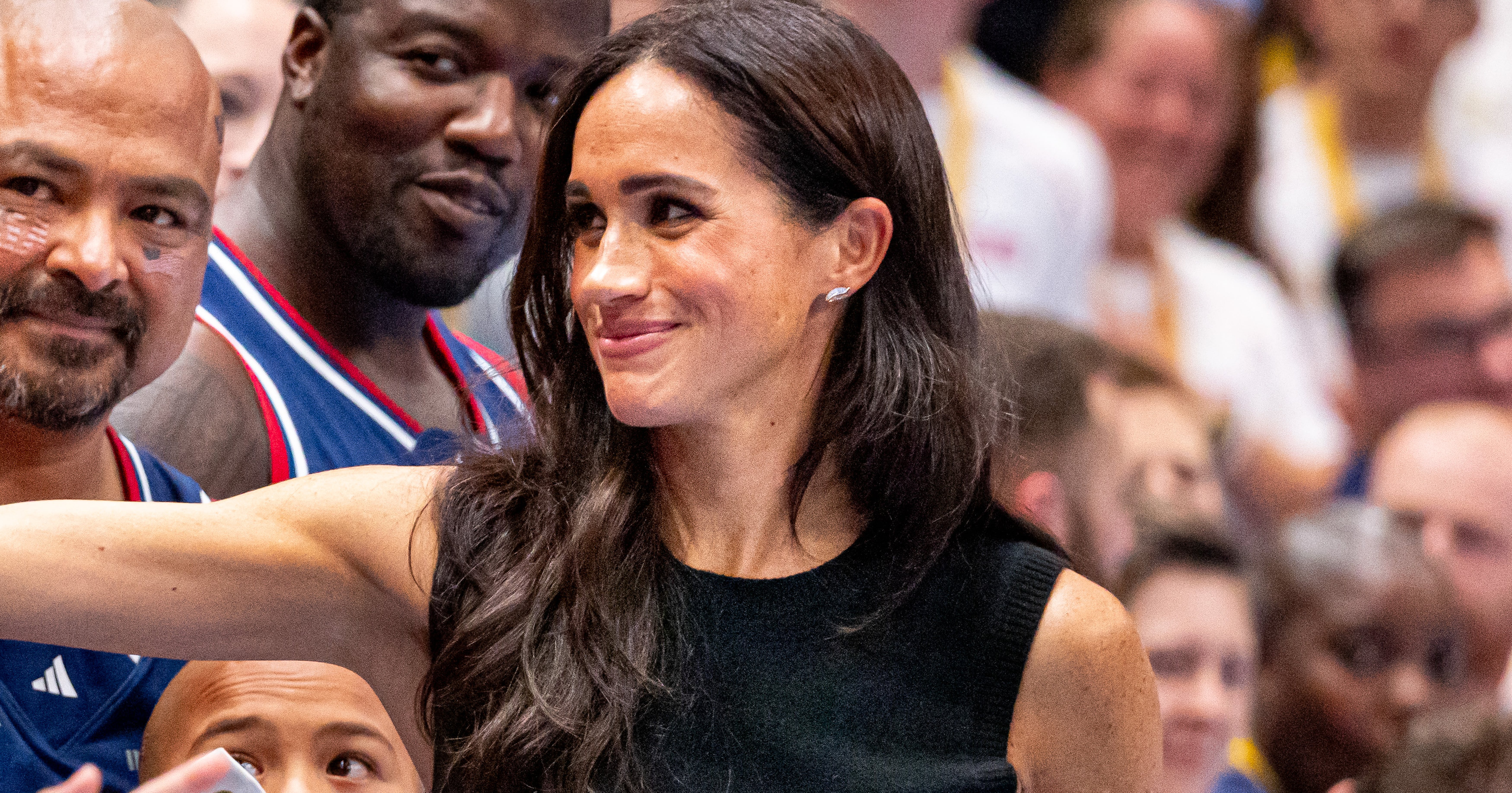 Meghan Markle’s Black J.Crew Sleeveless Sweater