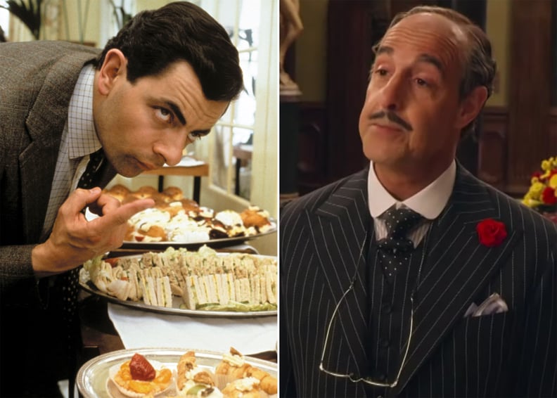Rowan Atkinson and Stanley Tucci as Mr. Stringer