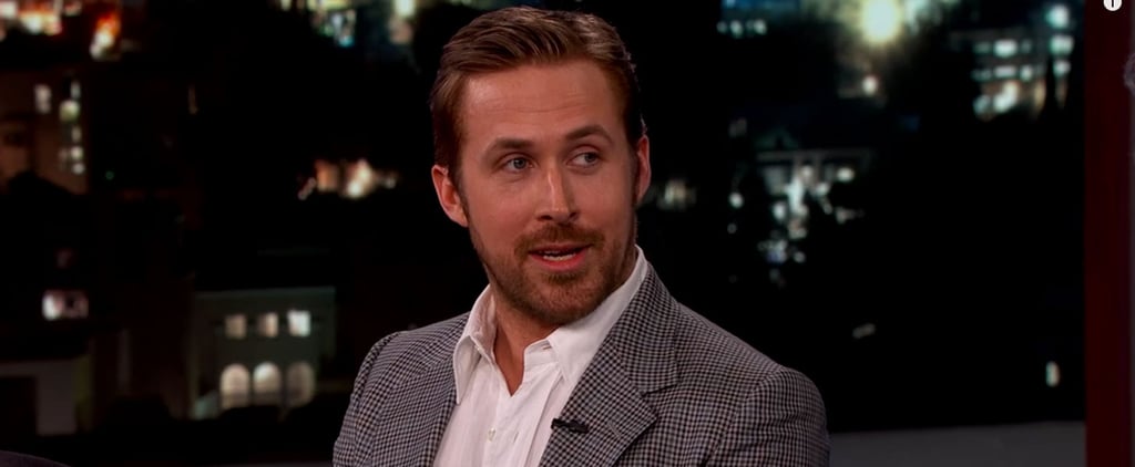 Ryan Gosling on Jimmy Kimmel Live May 2016