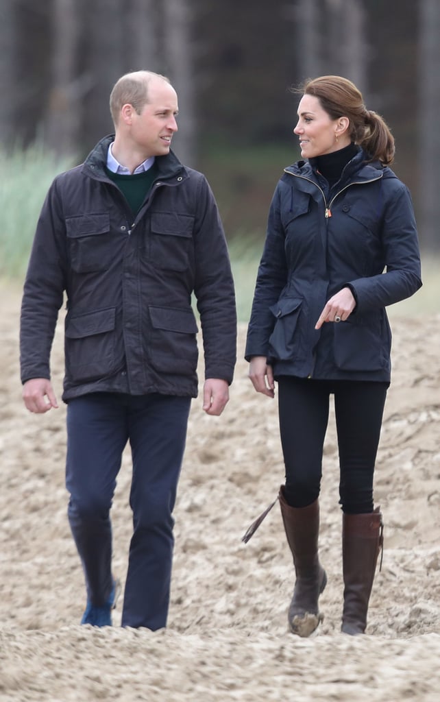 Kate Middleton and Prince William in North Wales May 2019