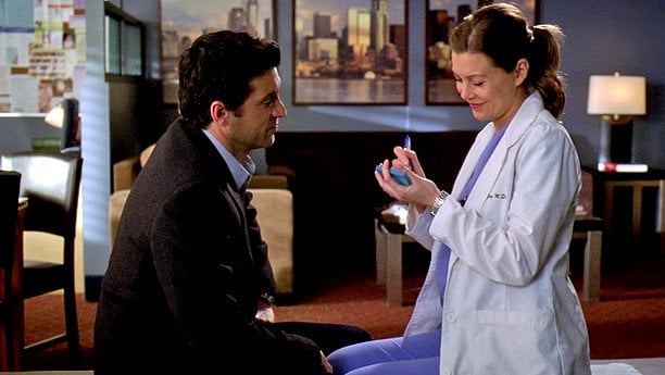 Meredith and Derek