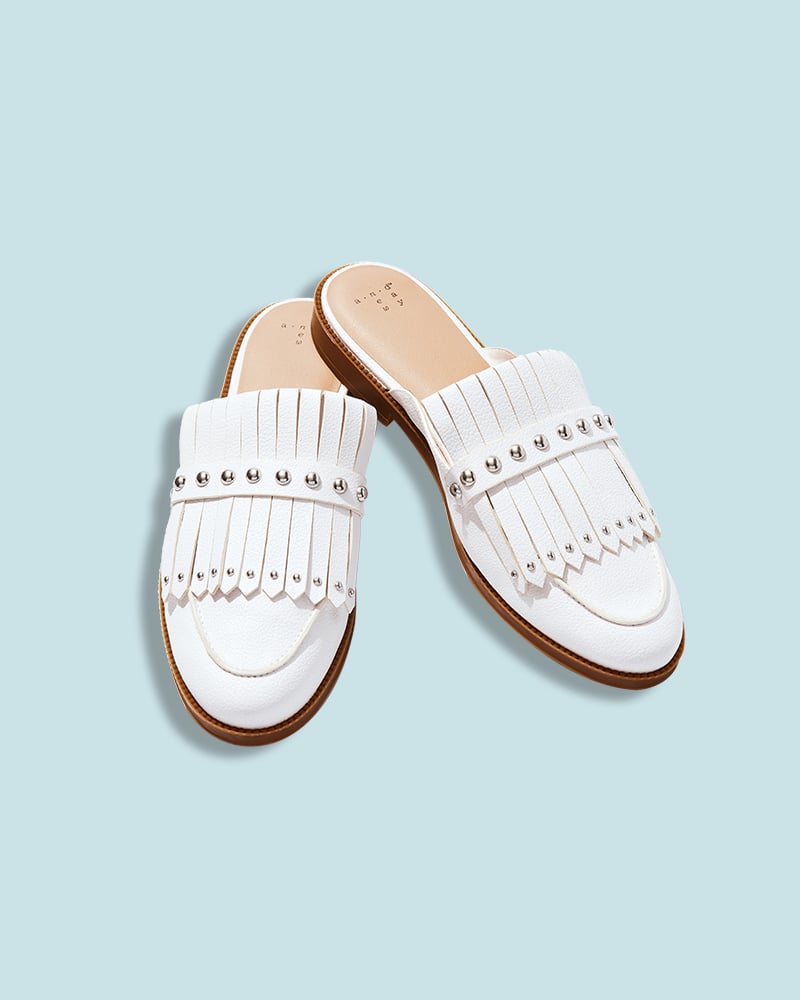 Karoline Backless Loafer Mules