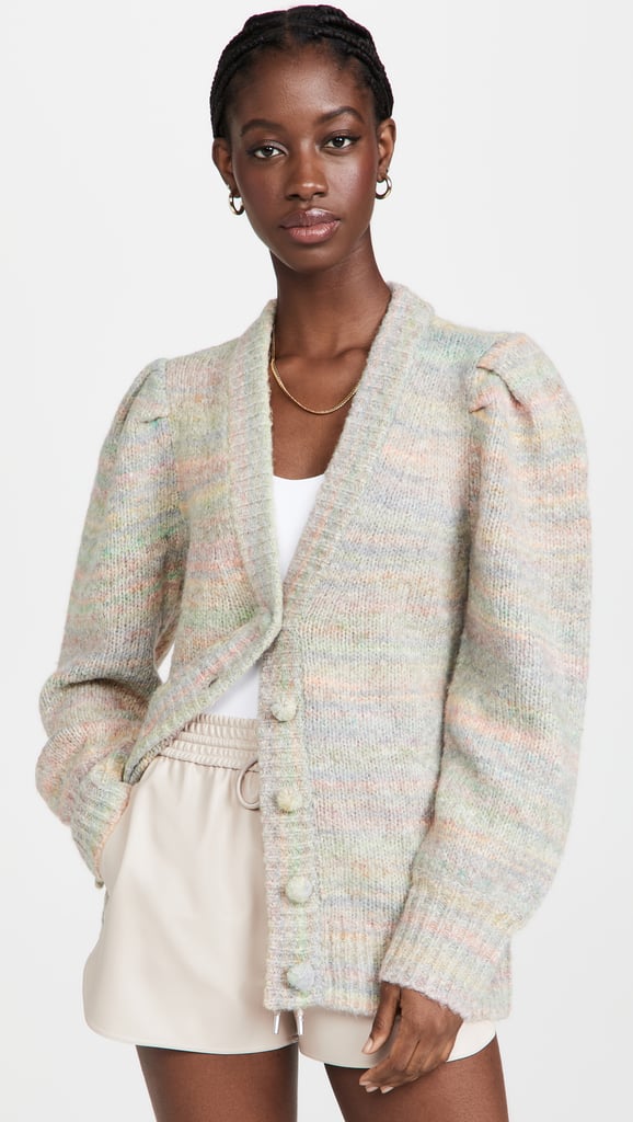 A Statement Sweater: LoveShackFancy Wilford Boyfriend Cardigan