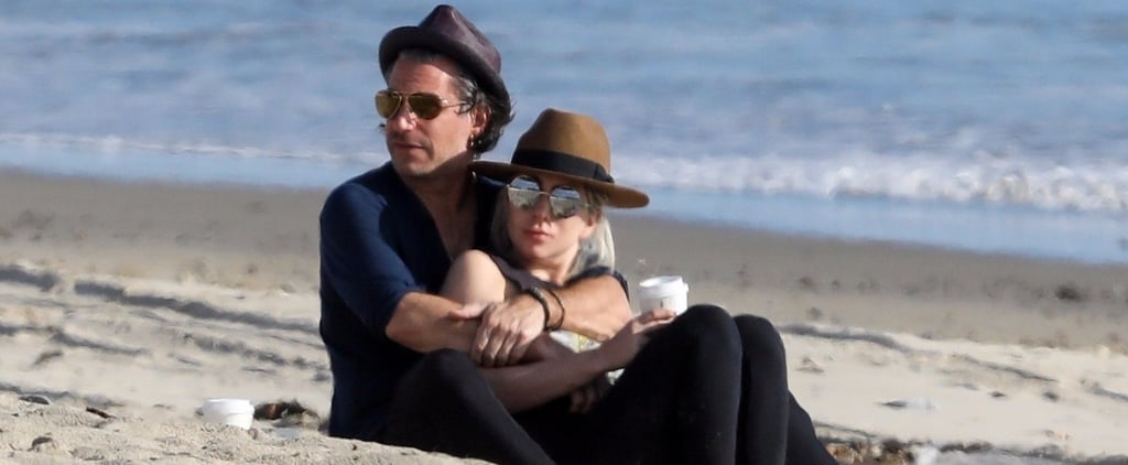 Lady Gaga and Christian Carino at the Beach March 2018