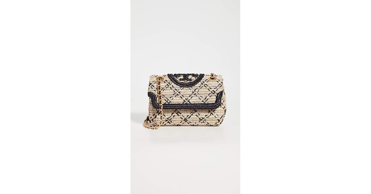 Tory Burch Fleming Soft Straw Shoulder Bag Amazon Big Style Sale