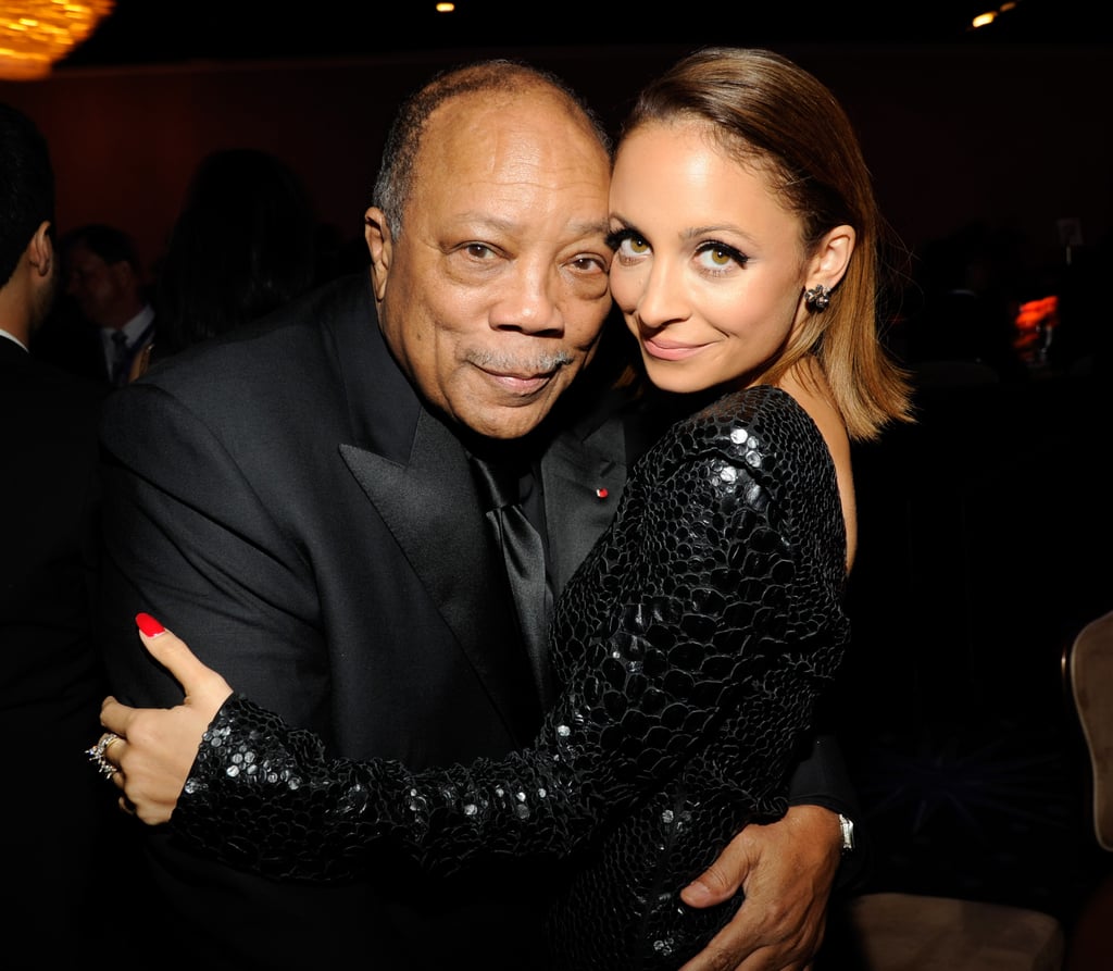 . . . Quincy Jones! The legendary music producer worked with Michael as well as Nicole's dad, Lionel, on many of his hits throughout the '80s, including "We Are the World." Nicole has remained close with Quincy's daughters, Rashida and Kidada, since she was young.
Another celebrity godparent with a Michael Jackson connection is. . .