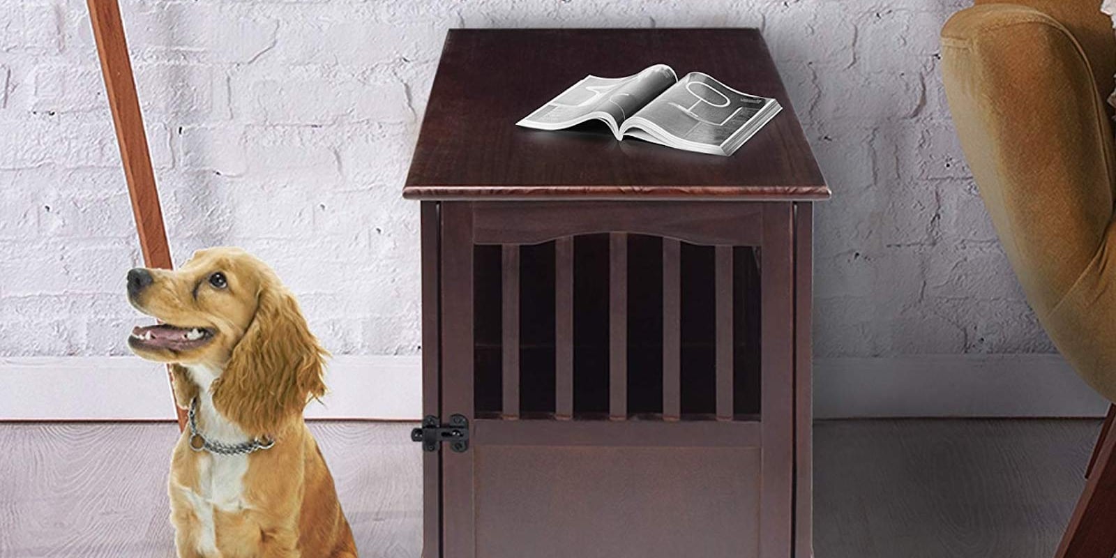 Boomer and cheap george dog crate