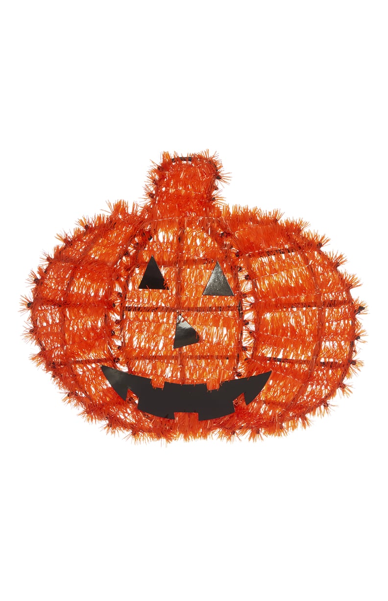 Halloween Tinsel Pumpkin ($2)