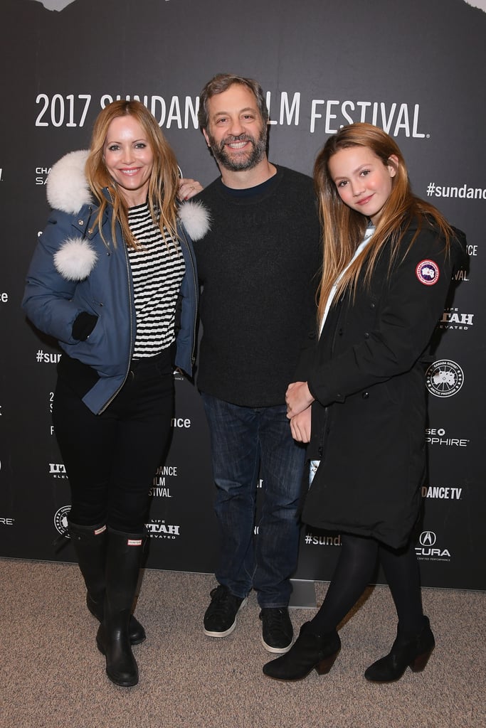 Leslie Mann and Family at Sundance Film Festival Jan. 2017