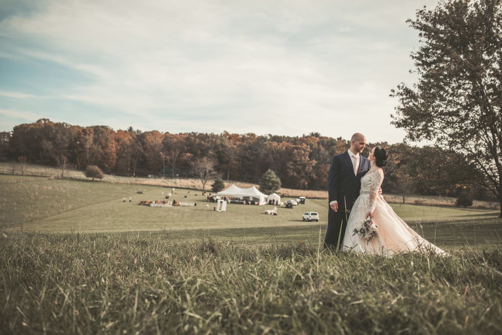 Couple's Engagement and Wedding Photos at Cracker Barrel