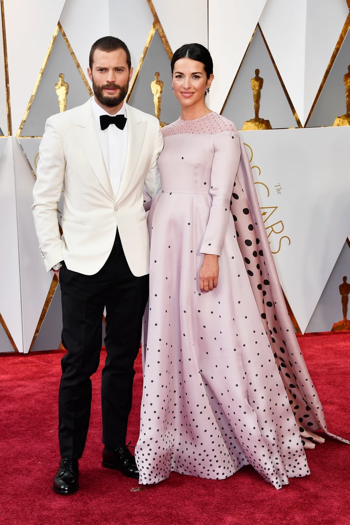 Jamie Dornan and Amelia Warner at the 2017 Oscars