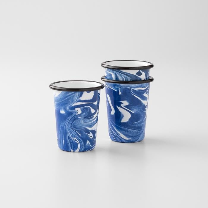 Marbled Enamelware Tumbler