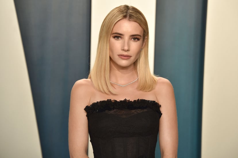 BEVERLY HILLS, CALIFORNIA - FEBRUARY 09: Emma Roberts attends the 2020 Vanity Fair Oscar Party at Wallis Annenberg Center for the Performing Arts on February 09, 2020 in Beverly Hills, California. (Photo by David Crotty/Patrick McMullan via Getty Images)