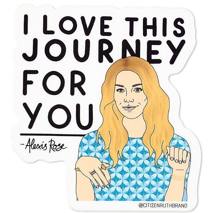 I Love This Journey for You Vinyl Sticker