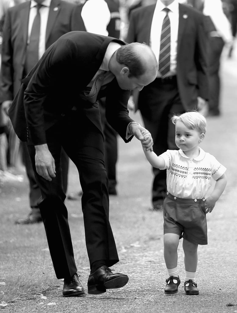 British Royal Family Black and White Photos