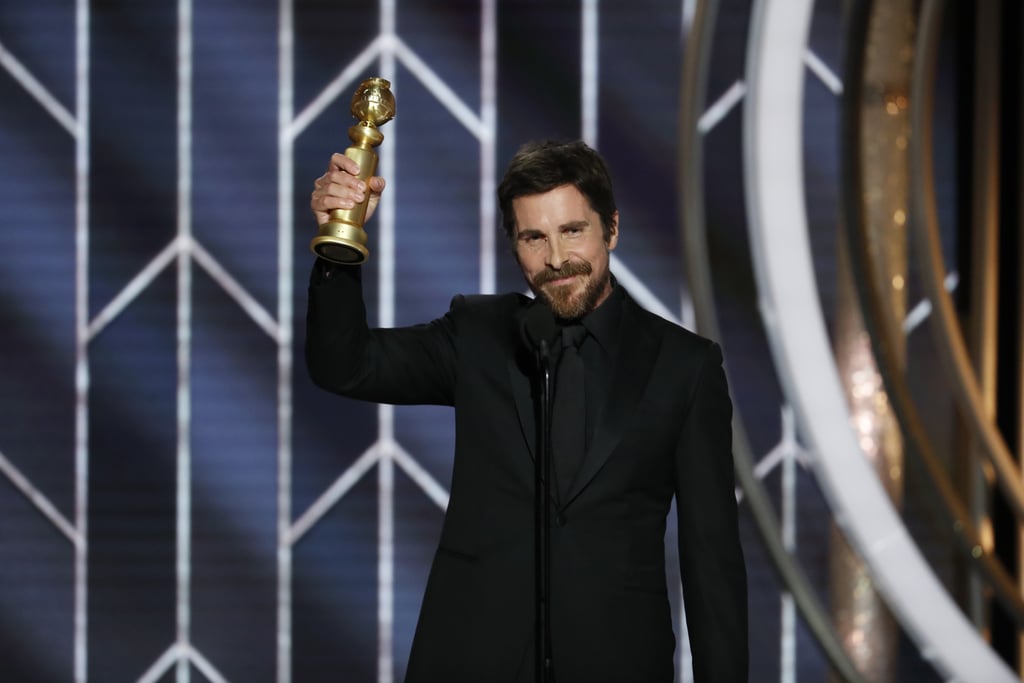 Christian Bale at the 2019 Golden Globes