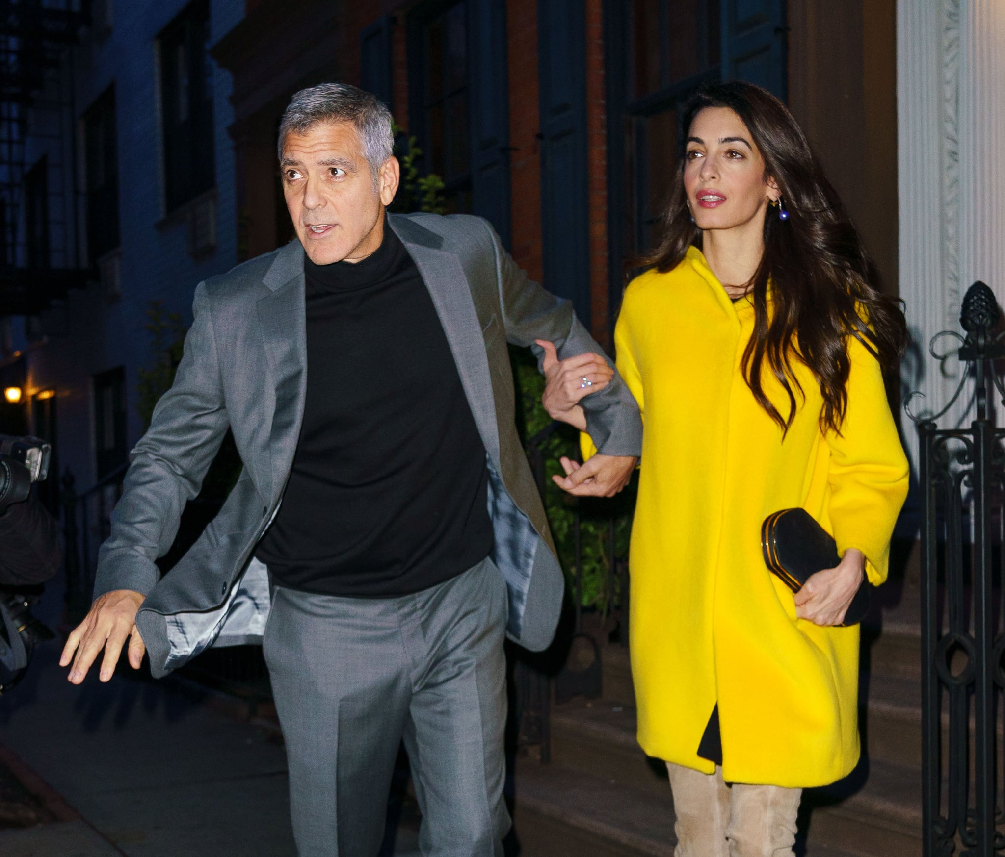 George and Amal Clooney Out in NYC April 2018