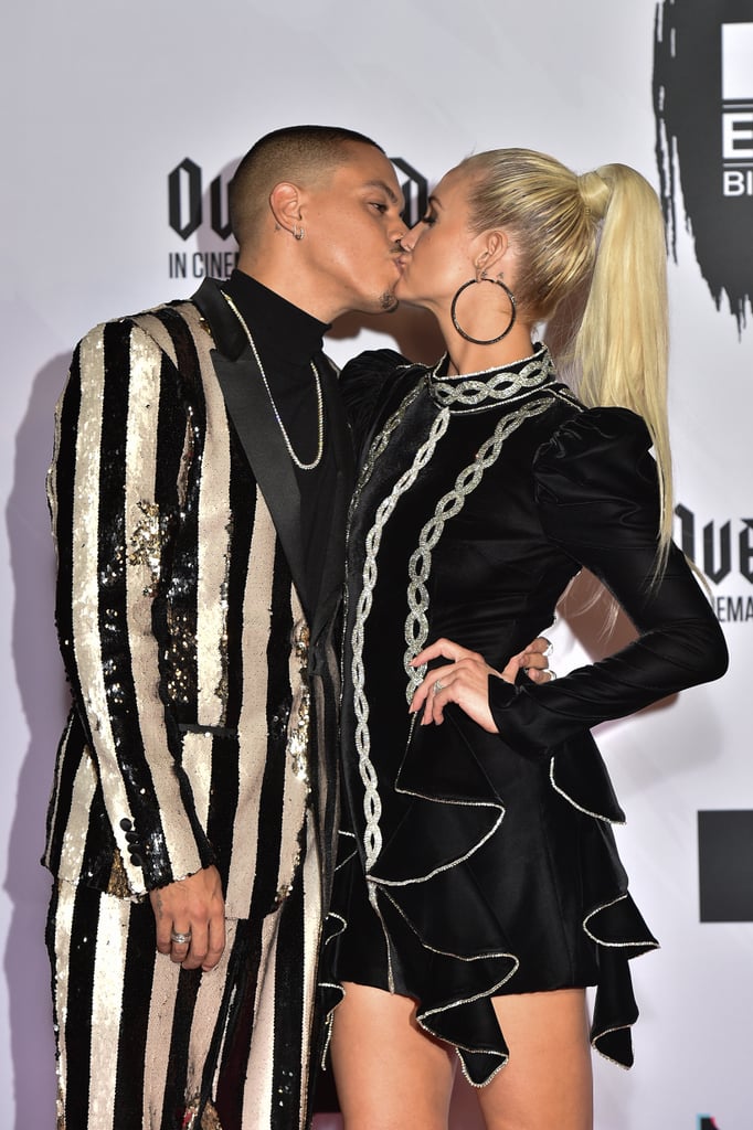 Evan Ross and Ashlee Simpson