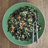 Brussels Sprout, Lentil, and Kale Salad With Cranberries