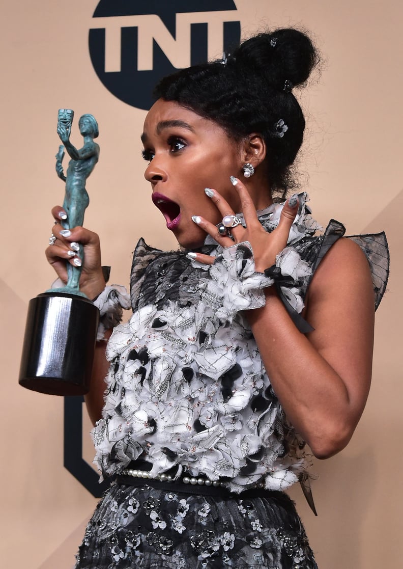 When Janelle Monáe Showed Off Her Jewels and SAG Award