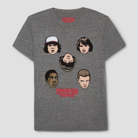 Stranger Things Heads Graphic T-Shirt