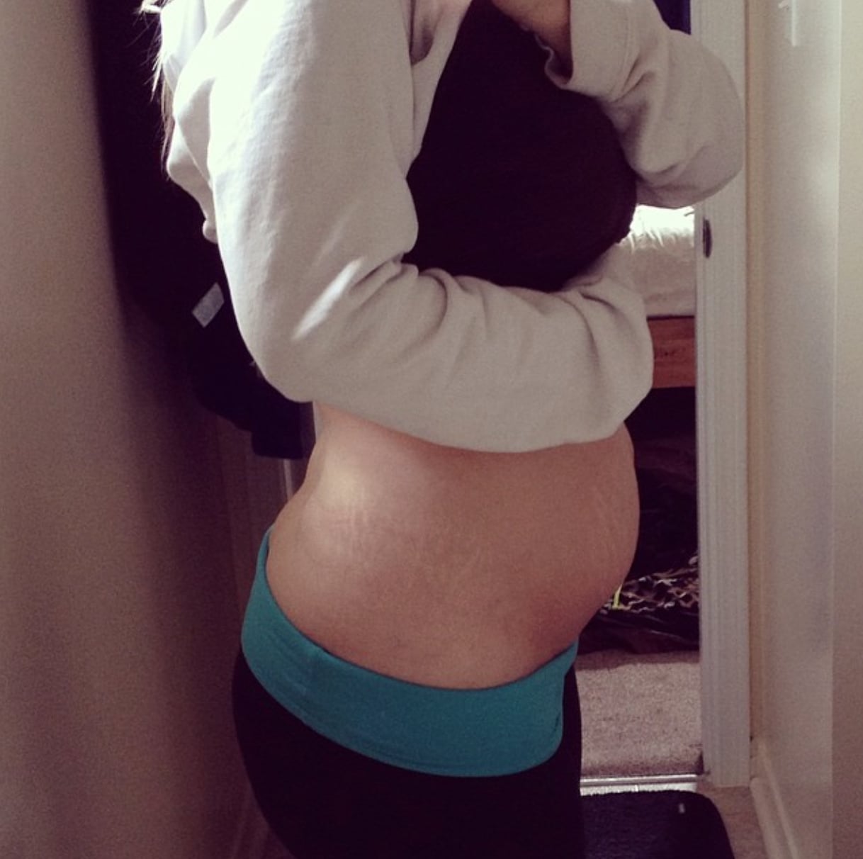 Pregnant In Yoga Pants