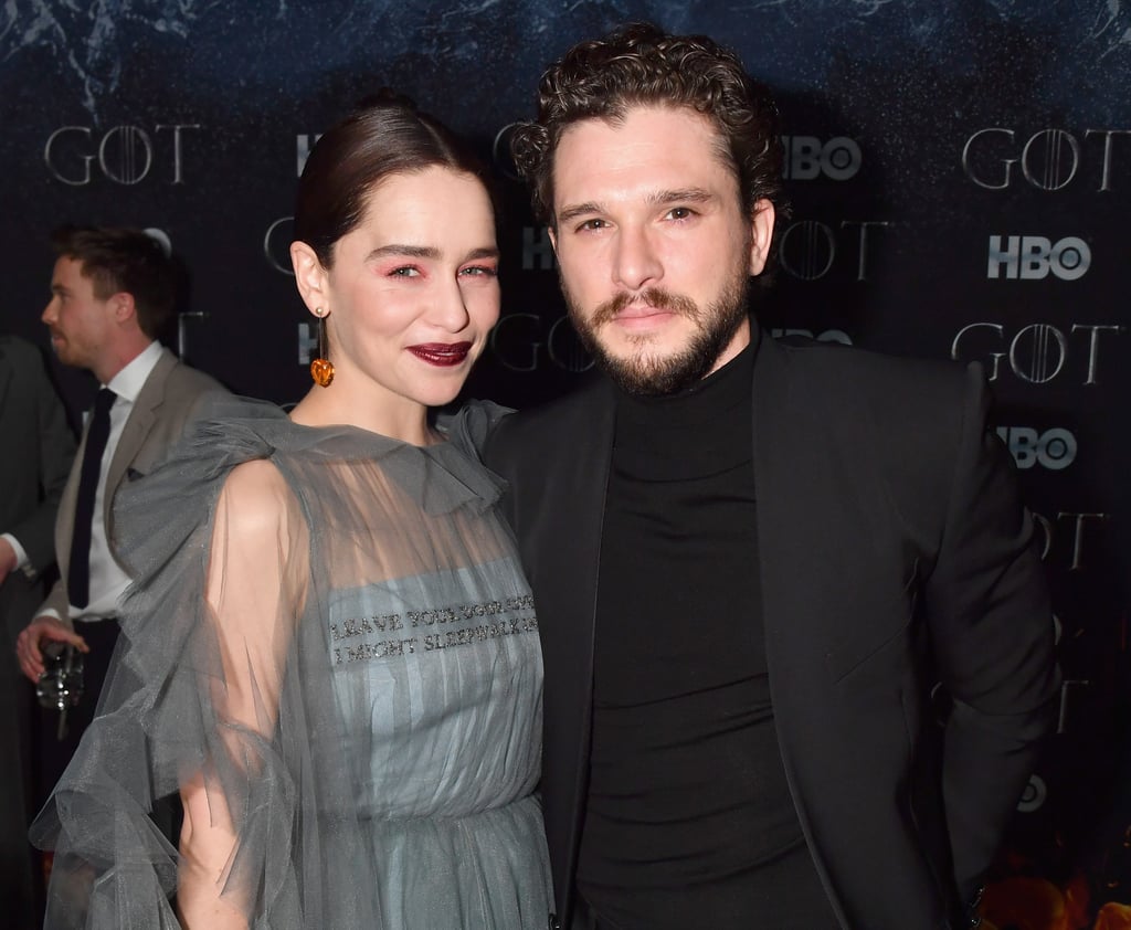 Emilia Clarke Valentino Gown Game of Thrones Premiere