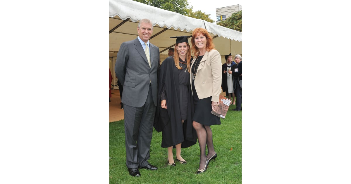 Prince Andrew and Sarah Ferguson at Princess Beatrice's Graduation at ...