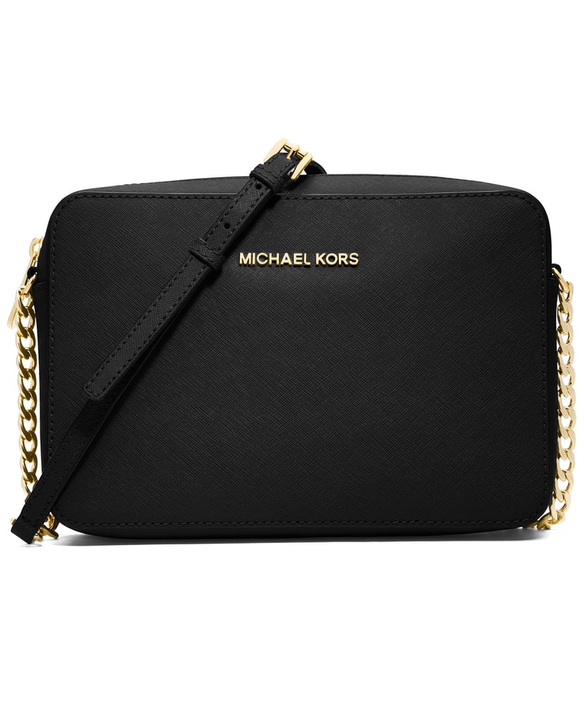 Michael Kors Jet Set East West Crossgrain Leather Crossbody | 30+ Gifts She  Has on Her Wish List This Year — All From Macy's | POPSUGAR Smart Living  Photo 3