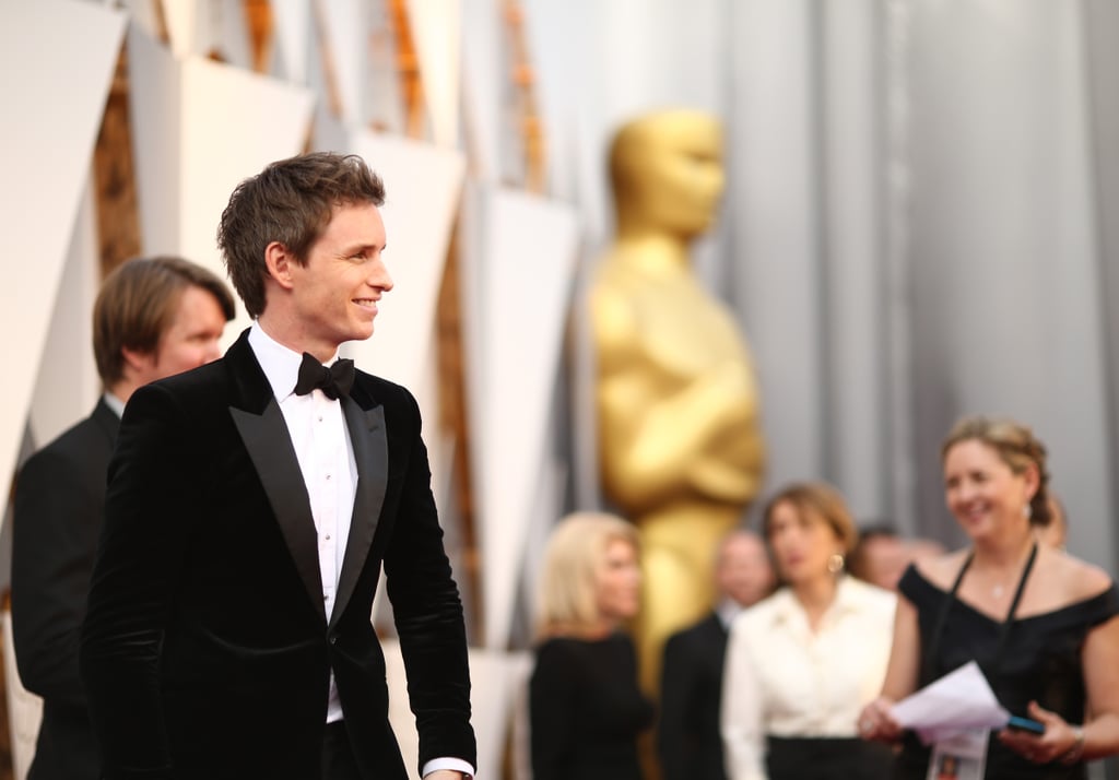 Eddie Redmayne at the Oscars 2016