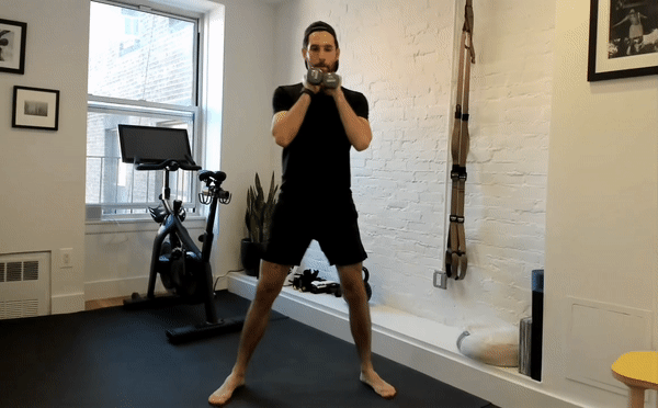 Finisher, Exercise 2: Dumbbell Squat