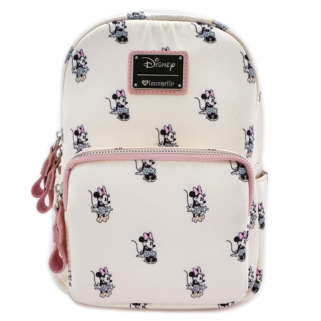 Loungefly x Minnie AOP Satin Backpack