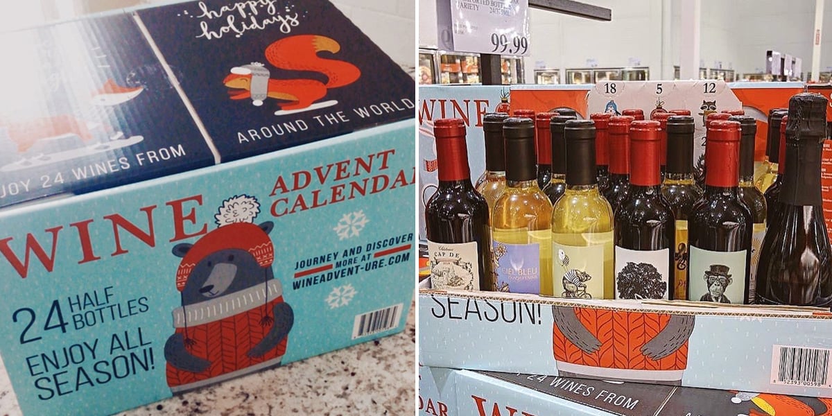 Costco s 2020 Wine Advent Calendars Include 24 Half Bottles PS Food
