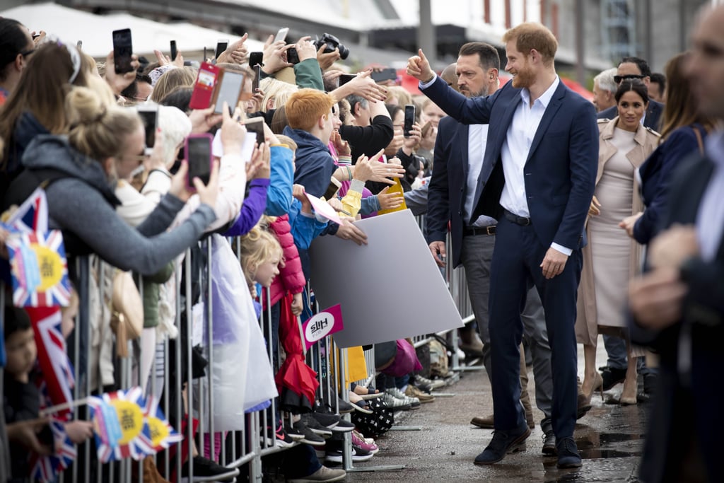 Prince Harry Comforts a Boy in New Zealand 2018