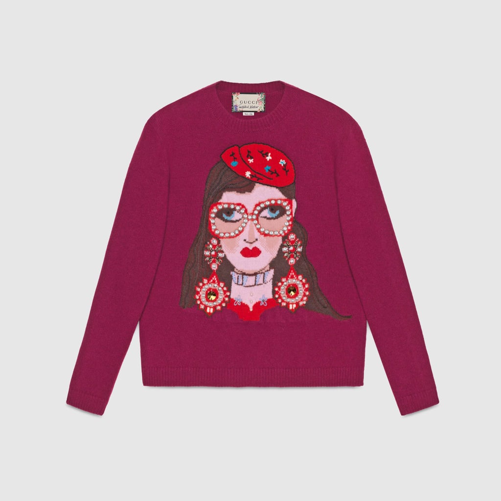 Gucci Unskilled Worker Wool Sweater