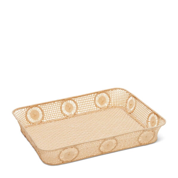 Aerin Raffia Tray