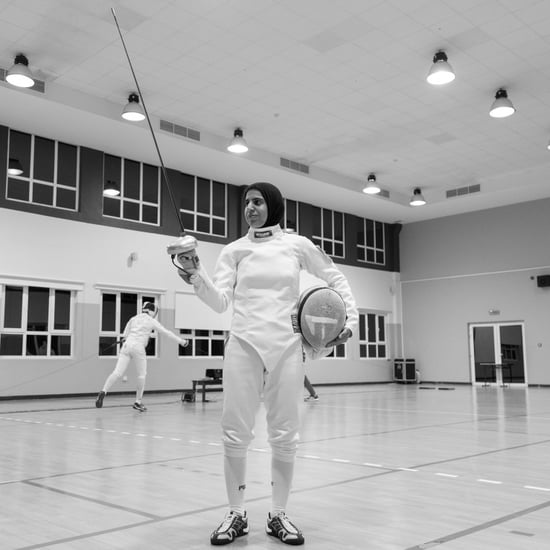 Emirati Fencer Asma Al Janahi