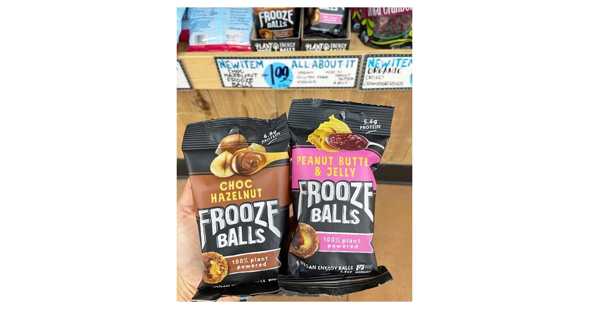 Trader Joe's Chocolate Hazelnut and Peanut Butter and Jelly Frooze