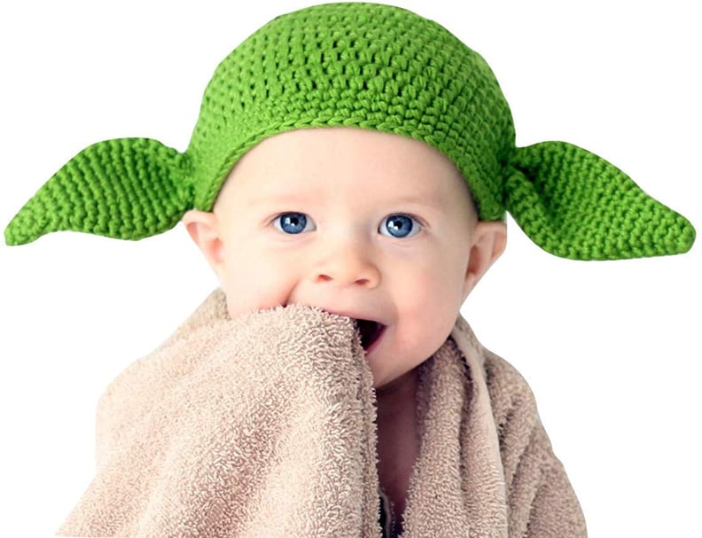 KnitnutbyJL Handmade Star Wars Baby Yoda Hat