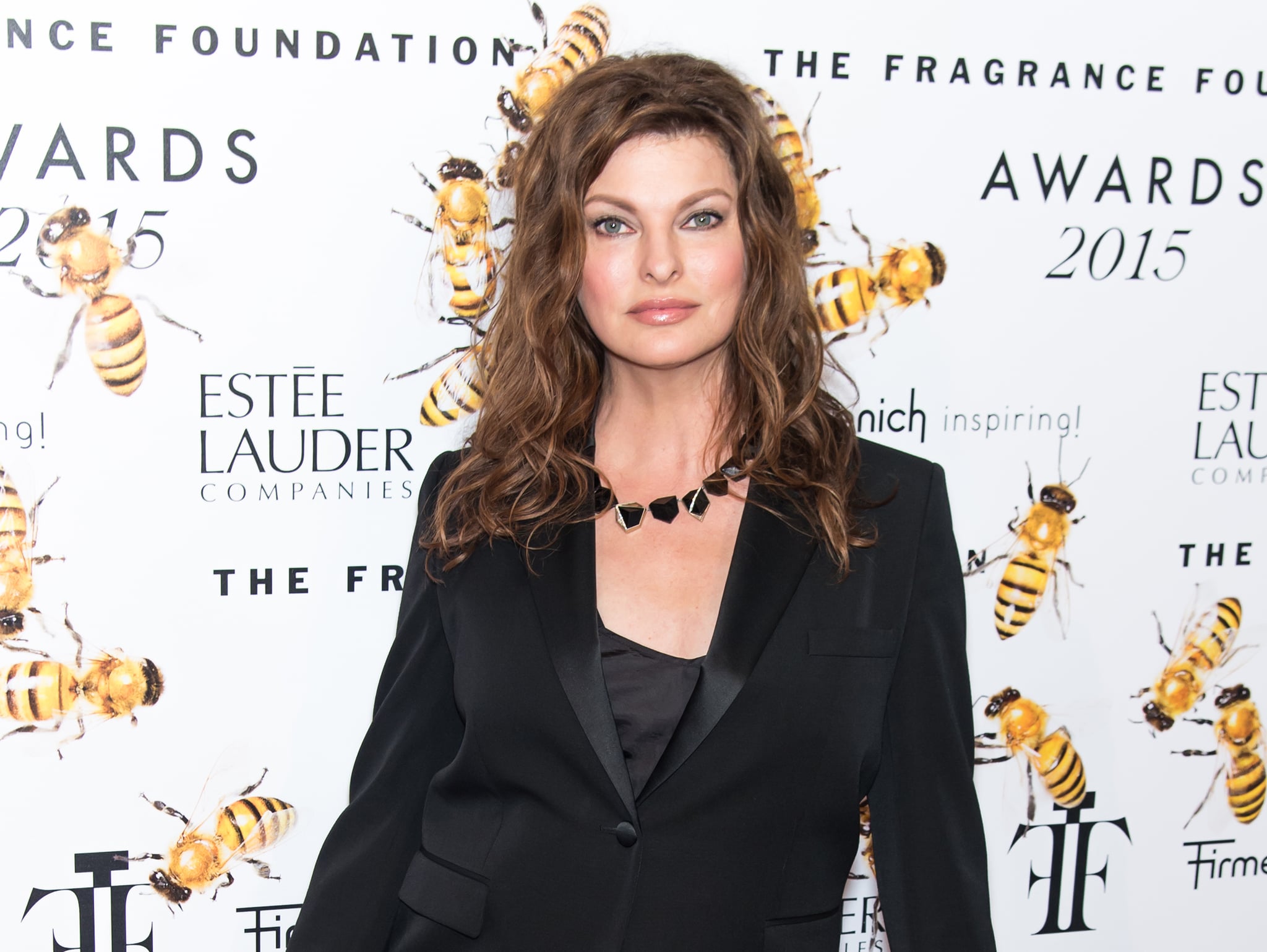 NEW YORK, NY - JUNE 17:  Model Linda Evangelista attends 2015 Fragrance Foundation Awards at Alice Tully Hall at Lincoln Centre on June 17, 2015 in New York City.  (Photo by Gilbert Carrasquillo/FilmMagic)