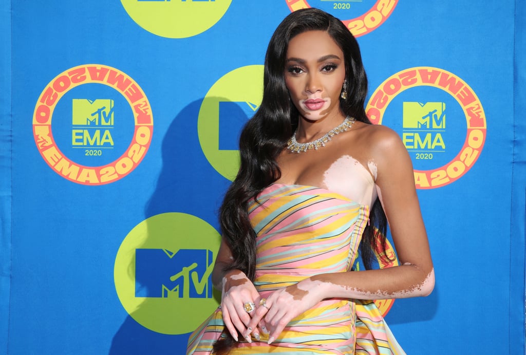 Winnie Harlow at the 2020 MTA EMAs