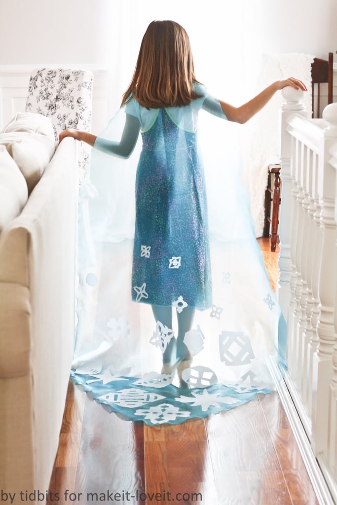 No-Sew Elsa Cape