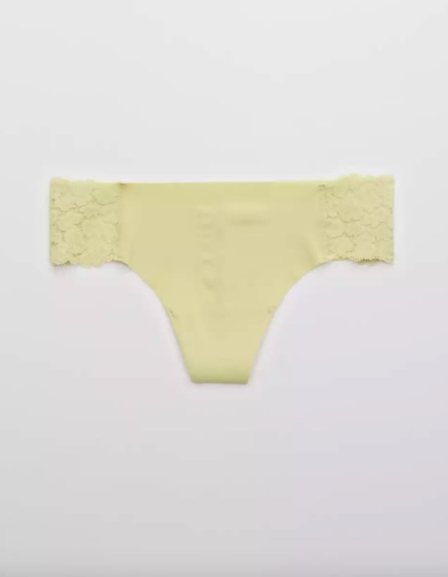 Aerie Leopard No Show Thong Underwear New Year's Eve Underwear Color